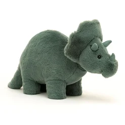 Jellycat Little Legs^Knuffel Dino Fossilly Triceratops