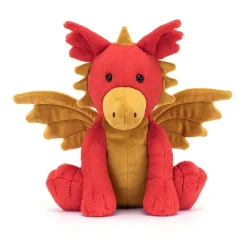 Jellycat Colourful & Quirky^Knuffel Draak Darvin Dragon
