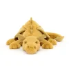 Jellycat Beautifully Scrumptious^Knuffel Draak Golden Dragon Huge