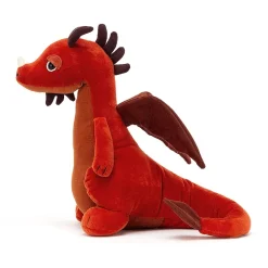 Jellycat Little Legs^Knuffel Draak Paprika Dragon