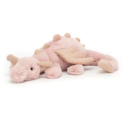 Jellycat Dieren^Knuffel Draak Rose Dragon Little