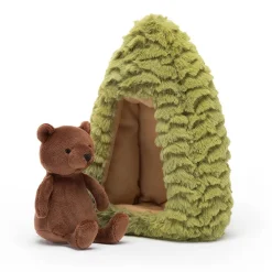 Jellycat Little Legs^Knuffel Forest Fauna Bear