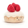 Jellycat Bekijk Alles^Knuffel Gebakje Pretty Patisserie Tarte Aux Fraises