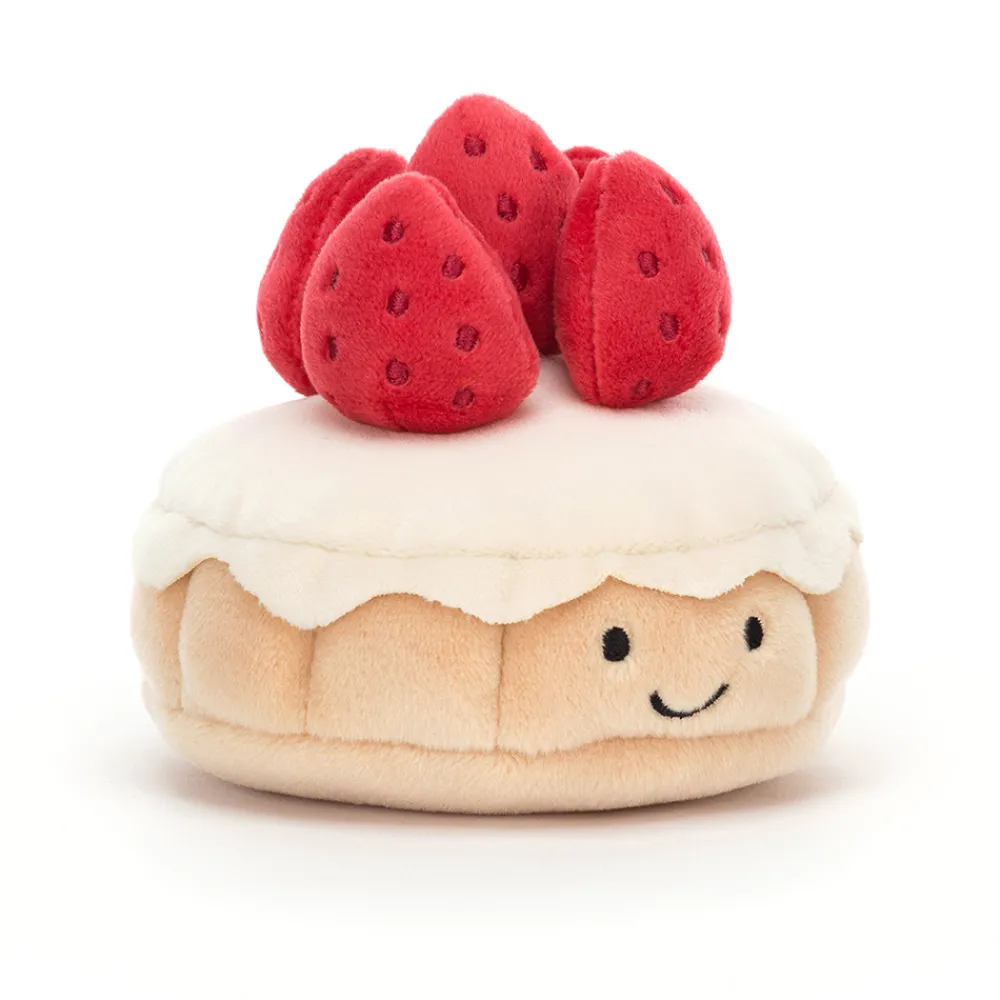 Jellycat Bekijk Alles^Knuffel Gebakje Pretty Patisserie Tarte Aux Fraises