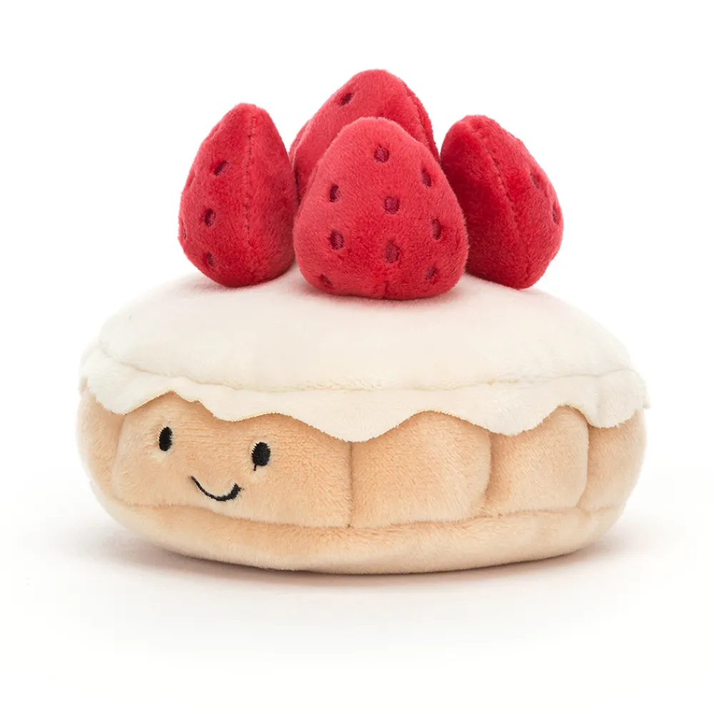 Jellycat Bekijk Alles^Knuffel Gebakje Pretty Patisserie Tarte Aux Fraises