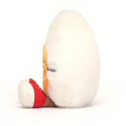 Jellycat Food & Drink^Knuffel Gekookt Ei Amuseable Boiled Egg Geek