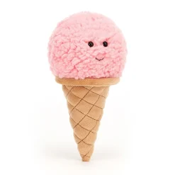 Jellycat Food & Drink^Knuffel IJs Aardbei