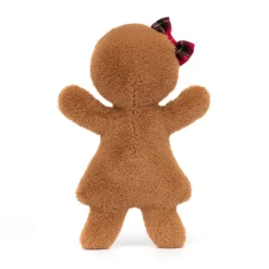 Jellycat Kerst^Knuffel Jolly Gingerbread Ruby Original