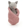 Jellycat Pocket Pals^Knuffel Kat Cosie Kitten