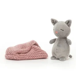 Jellycat Pocket Pals^Knuffel Kat Cosie Kitten