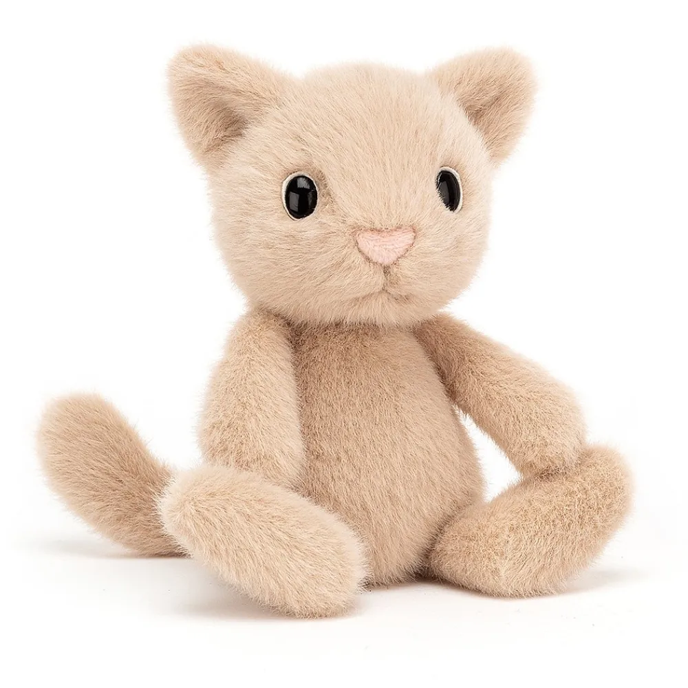 Jellycat Little Legs^Knuffel Kat Fuzzle Kitten