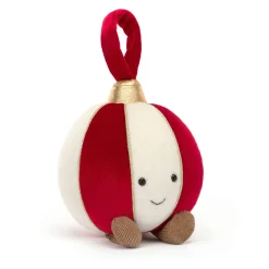 Jellycat Kerst^Knuffel Kerstbal Amuseable Bauble