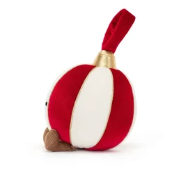 Jellycat Kerst^Knuffel Kerstbal Amuseable Bauble