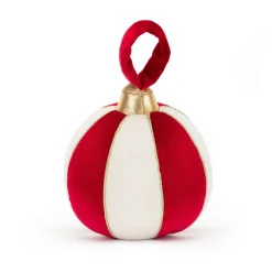 Jellycat Kerst^Knuffel Kerstbal Amuseable Bauble