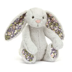 Jellycat Blossoms^Knuffel Konijn Blossom Silver Bunny Bloom 18 cm