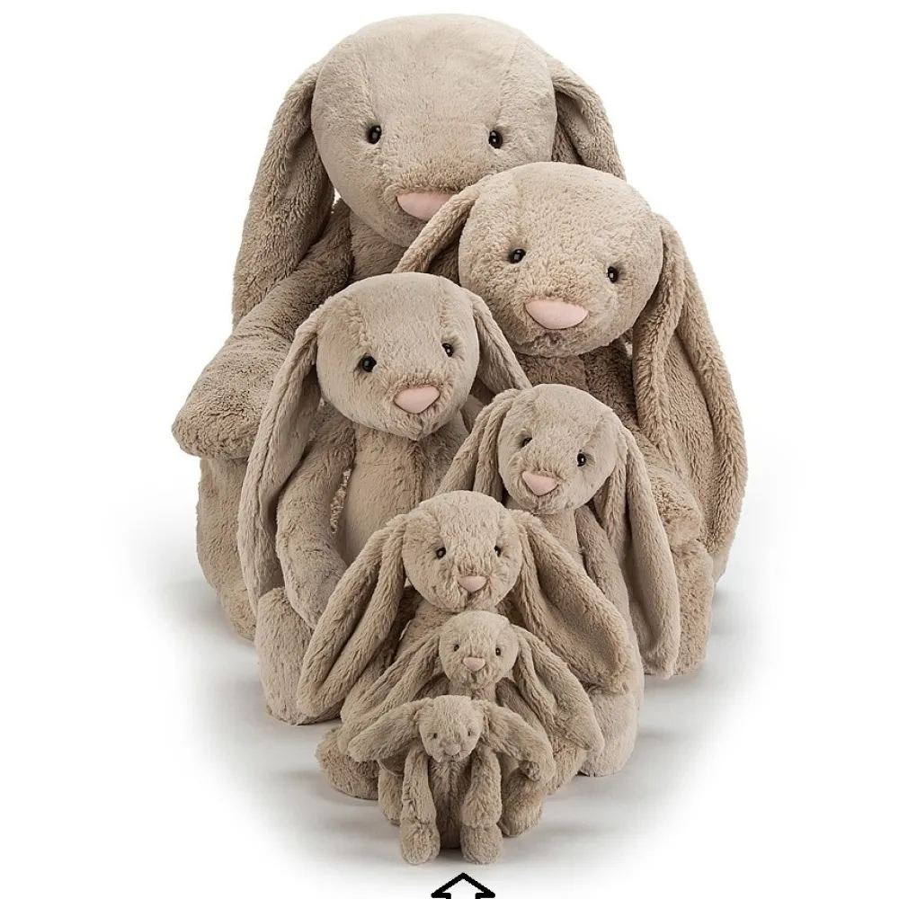 Jellycat Bashfuls^Knuffel Konijn Bashful Beige Bunny Baby