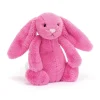 Jellycat Bashfuls^Knuffel Konijn Bashful Hot Pink Bunny Little (Small)
