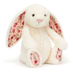 Jellycat Blossoms^Knuffel Konijn Blossom Cream Bunny Berry 31cm