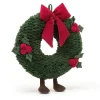 Jellycat Kerst^Knuffel Krans Amuseable Wreath Large