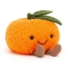Jellycat Food & Drink^Knuffel Mandarijn Amuseable Clementine