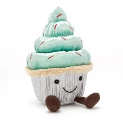 Jellycat Amuseables|Food & Drink^Knuffel Minty Cutie Cupcake
