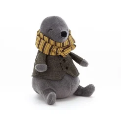 Jellycat Dressed To Impress^Knuffel Mol Riverside Rambler Mole