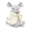 Jellycat Dressed To Impress^Knuffel Muis Comfy Coat Mouse