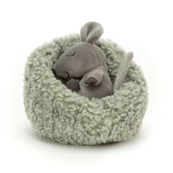 Jellycat Little Legs^Knuffel Muis Hibernating Mouse
