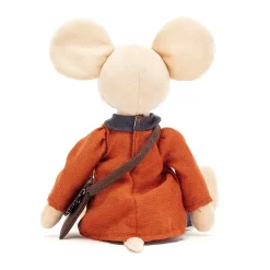 Jellycat Dressed To Impress^Knuffel Muis Pedlar Mouse