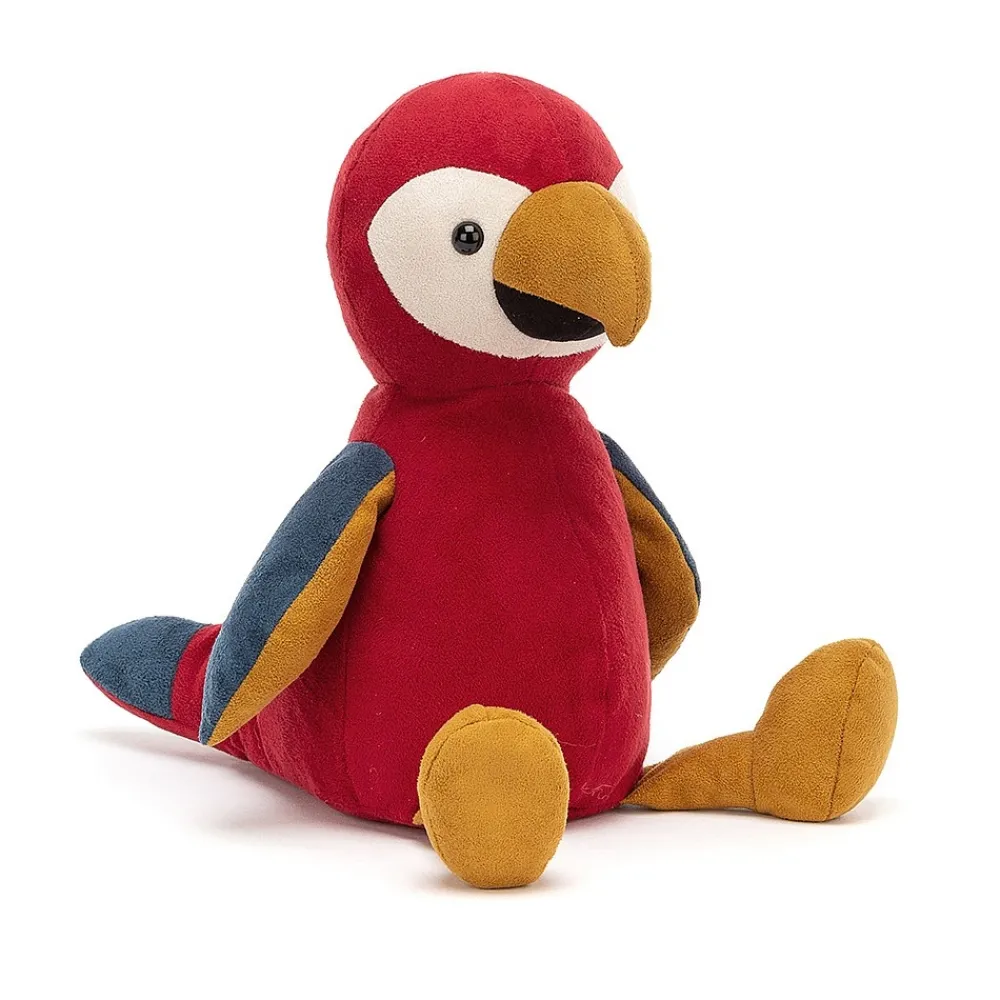 Jellycat Colourful & Quirky^Knuffel Papegaai Belby Parrot