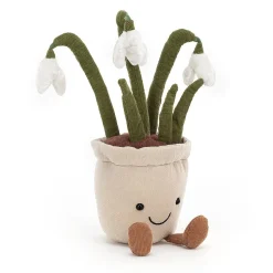 Jellycat Amuseables|Food & Drink^Knuffel Plant Sneeuwklokje Amuseable Snowdrop
