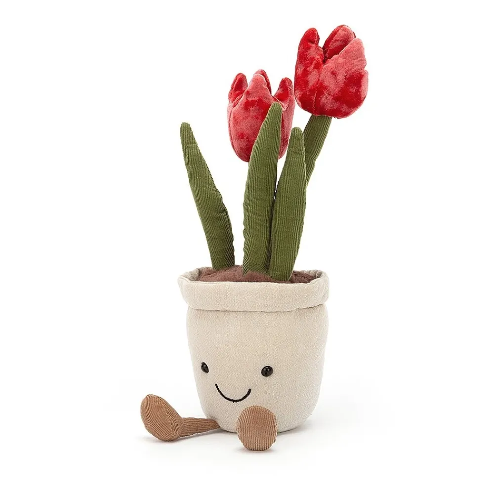 Jellycat Amuseables|Food & Drink^Knuffel Plant Tulp Amuseable Tulip