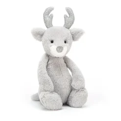Jellycat Jingle Jingle Kerst^Knuffel Rendier Bashful Sparkle Reindeer