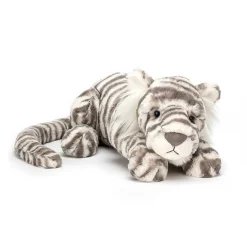 Jellycat Big And Bold^Knuffel Tijger Sacha Snow Little