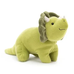 Jellycat Little Legs^Knuffel Triceratops Mellow Mallow