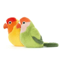 Jellycat Colourful & Quirky^Knuffel Vogels A Pair of Lovely Lovebirds