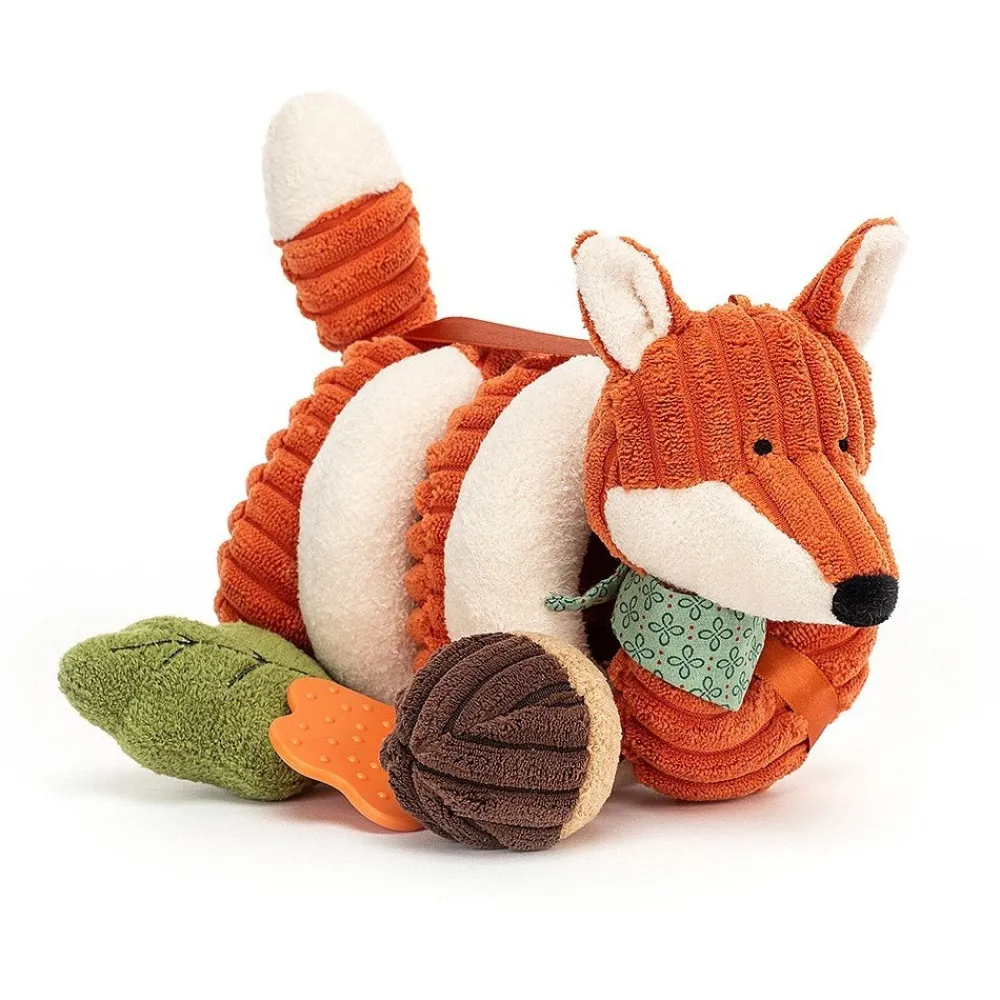 Jellycat Babyspeelgoed|Cordy Roys^Knuffel Vos Cordy Roy Baby Fox Activity Toy