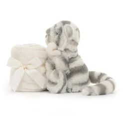 Jellycat Bashfuls^Knuffeldoek Bashful Snow Tiger Soother