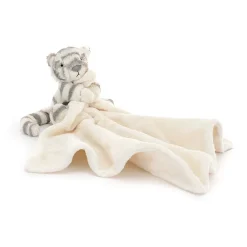 Jellycat Bashfuls^Knuffeldoek Bashful Snow Tiger Soother