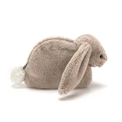 Jellycat Bashfuls^Tasje Bashful Bunny Beige Pouch