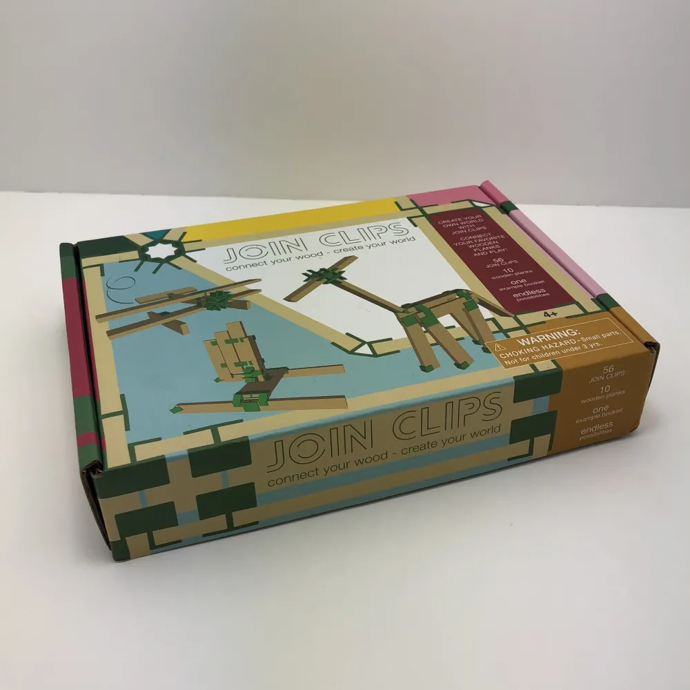 Join Clips STEAM^Starterset 56 clips en 10 plankjes