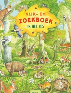 Houtendiershop Kleuterboeken|Bekijk Alles^Kijk- en zoekboek - In het bos
