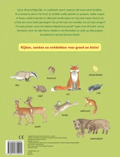 Houtendiershop Kleuterboeken|Bekijk Alles^Kijk- en zoekboek - In het bos