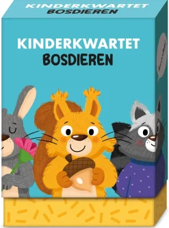 Image Books Kaartspellen^Kinderkwartet Bosdieren