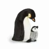 Living Nature Bekijk Alles^Knuffel Pinguin met Jong