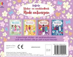 Uitgeverij Usborne Hobbyboeken^Koffertje Mode ontwerpen