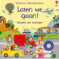 Uitgeverij Usborne Geluidenboeken^Laten we gaan!