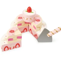 Le Toy Van Pretend Play / Rollenspel^Strawberry Wedding Cake