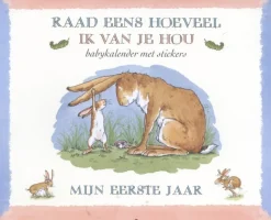 Lemniscaat Kraamcadeaus^Raad eens hoeveel ik van je hou. Mijn eerste jaar