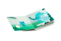 Lilliputiens Voelboeken^Lilliputien Voelboek Jungle met Geluiden